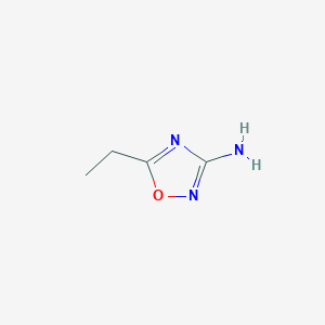 molecular formula C4H7N3O B1643834 5-Ethyl-1,2,4-oxadiazol-3-amine CAS No. 171006-96-5