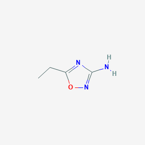 molecular formula C4H7N3O B1643834 5-乙基-1,2,4-噁二唑-3-胺 CAS No. 171006-96-5