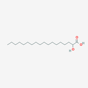 molecular formula C18H36O3 B164387 2-Hydroxyoctadecanoic acid CAS No. 629-22-1
