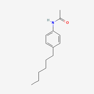 N-(4-hexylphenyl)acetamide