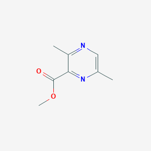 molecular formula C8H10N2O2 B1643885 3,6-二甲基吡嗪-2-甲酸甲酯 CAS No. 131602-73-8