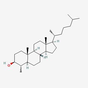 molecular formula C28H50O B1643890 4alpha-Methyl-5alpha-cholestan-3beta-ol 