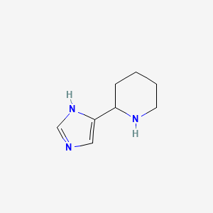 2-(1H-imidazol-5-yl)piperidine