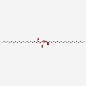 molecular formula C43H84O5 B1643924 (3-羟基-2-二十烷酰氧基丙基)二十烷酸酯 CAS No. 89648-24-8