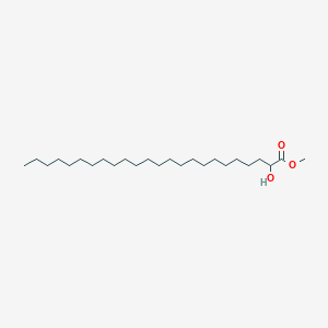 molecular formula C25H50O3 B164393 2-羟基四二十烷酸甲酯 CAS No. 2433-95-6