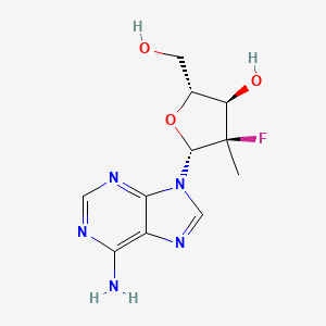 2'-deoxy-2'-fluoro-2'-C-methyladenosine