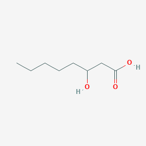 molecular formula C8H16O3 B164397 3-Hydroxyoctanoic acid CAS No. 88930-08-9