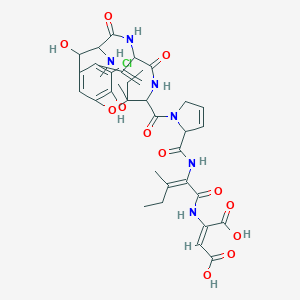 molecular formula C36H45ClN6O12 B016440 福莫菌素A CAS No. 64925-80-0