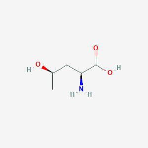 molecular formula C5H11NO3 B1644015 (2S,4R)-2-Amino-4-hydroxypentanoic acid 