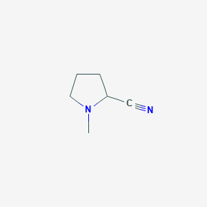 molecular formula C6H10N2 B1644018 1-Methyl-2-pyrrolidinecarbonitrile CAS No. 20297-37-4