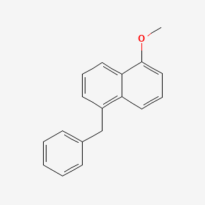 1-Benzyl-5-methoxynaphthalene