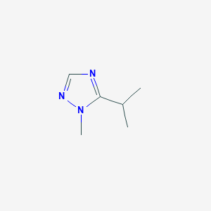 molecular formula C6H11N3 B1644044 5-isopropyl-1-methyl-1H-1,2,4-triazole 