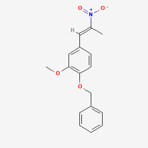 1-(4-Benzyloxy-3-methoxyphenyl)-2-nitropropene