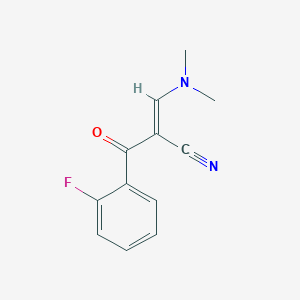 3-(Dimethylamino)-2-(2-fluorobenzoyl)acrylonitrile