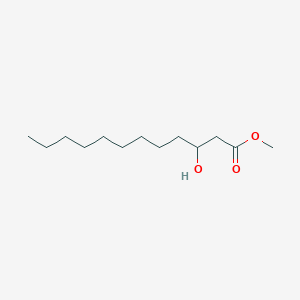 molecular formula C13H26O3 B164406 Methyl 3-hydroxydodecanoate CAS No. 85464-97-7