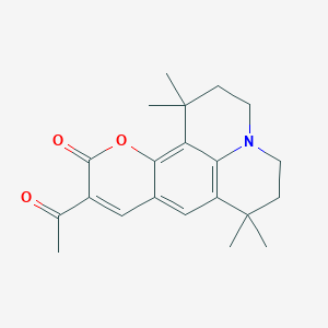 molecular formula C21H25NO3 B1644073 香豆素 521T CAS No. 114768-72-8