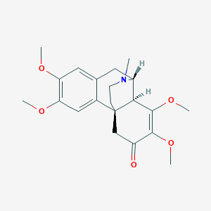 molecular formula C21H27NO5 B1644076 Tannagine 