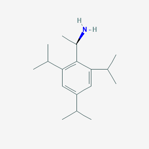 (1R)-1-[2,4,6-Tri(propan-2-yl)phenyl]ethanamine
