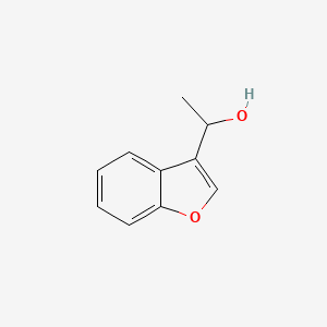 molecular formula C10H10O2 B1644097 1-(Benzofuran-3-yl)ethanol 