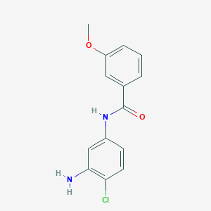 N-(3-Amino-4-chlorophenyl)-3-methoxybenzamide