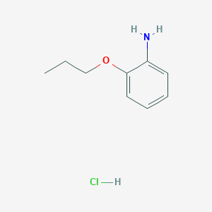 molecular formula C9H14ClNO B1644150 2-Propoxyaniline hydrochloride CAS No. 220594-10-5