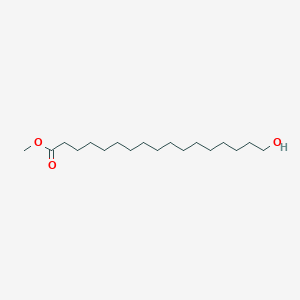 molecular formula C18H36O3 B164416 Methyl 17-hydroxyheptadecanoate CAS No. 94036-00-7
