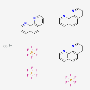 molecular formula C36H24CoF18N6P3 B1644178 Tris(1,10-phenanthroline)cobalt(III) Tris(hexafluorophosphate) CAS No. 28277-59-0