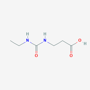 molecular formula C6H12N2O3 B1644213 3-(3-Ethylureido)propanoic acid 