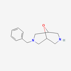 molecular formula C13H18N2O B1644250 3-Benzyl-9-oxa-3,7-diazabicyclo[3.3.1]nonane 
