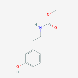 Methyl 3-hydroxyphenethylcarbamate