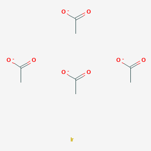 molecular formula C8H12IrO8-4 B1644279 Iridium;tetraacetate 