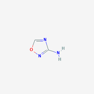 molecular formula C2H3N3O B1644292 1,2,4-噁二唑-3-胺 CAS No. 39512-64-6