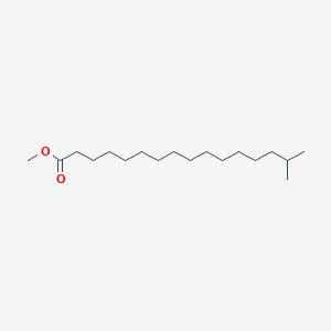 molecular formula C18H36O2 B164430 Methyl 15-methylhexadecanoate CAS No. 6929-04-0