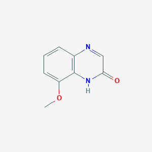 molecular formula C9H8N2O2 B1644367 2(1H)-Quinoxalinone, 8-methoxy- 