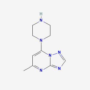 5-Methyl-7-(1-piperazinyl)[1,2,4]triazolo[1,5-a]pyrimidine