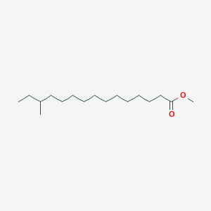molecular formula C17H34O2 B164438 Methyl 13-methylpentadecanoate CAS No. 5487-50-3