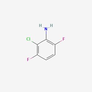 molecular formula C6H4ClF2N B1644408 2-氯-3,6-二氟苯胺 CAS No. 287172-80-9