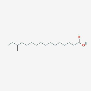 molecular formula C17H34O2 B164441 14-甲基十六酸 CAS No. 5918-29-6