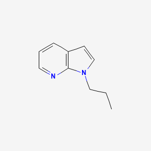 1H-Pyrrolo[2,3-b]pyridine, 1-propyl-