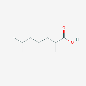 molecular formula C9H18O2 B164445 2,6-Dimethylheptanoic acid CAS No. 60148-94-9