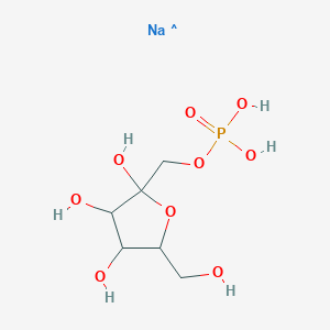 molecular formula C6H13NaO9P B1644453 Fructose 1-phosphate sodium 