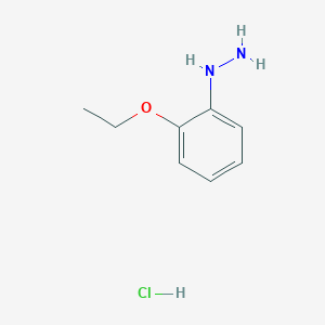 molecular formula C8H13ClN2O B1644467 (2-Ethoxyphenyl)hydrazine hydrochloride CAS No. 126580-49-2