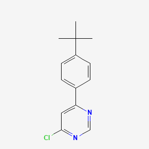 4-(4-Tert-butylphenyl)-6-chloropyrimidine