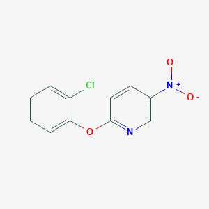 2-(2-Chlorophenoxy)-5-nitropyridine