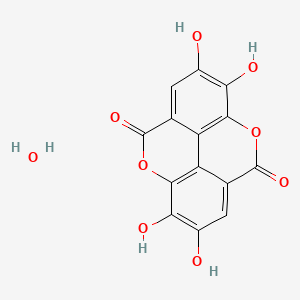 molecular formula C14H8O9 B1644563 Ellagic acid hydrate CAS No. 314041-08-2