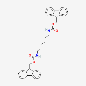 molecular formula C36H36N2O4 B1644608 N,N'-Bis(9H-fluorene-9-ylmethoxycarbonyl)-1,6-hexanediamine 