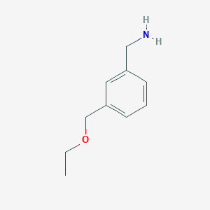 molecular formula C10H15NO B1644674 (3-(Ethoxymethyl)phenyl)methanamine 