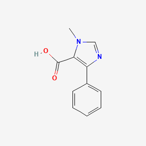 1-Methyl-4-phenyl-1H-imidazole-5-carboxylic acid
