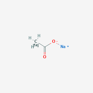 molecular formula C2H3NaO2 B1644765 Natriumacetat-2-14C 