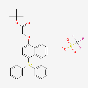 (tert-Butoxycarbonylmethoxynaphthyl)-diphenylsulfonium triflate